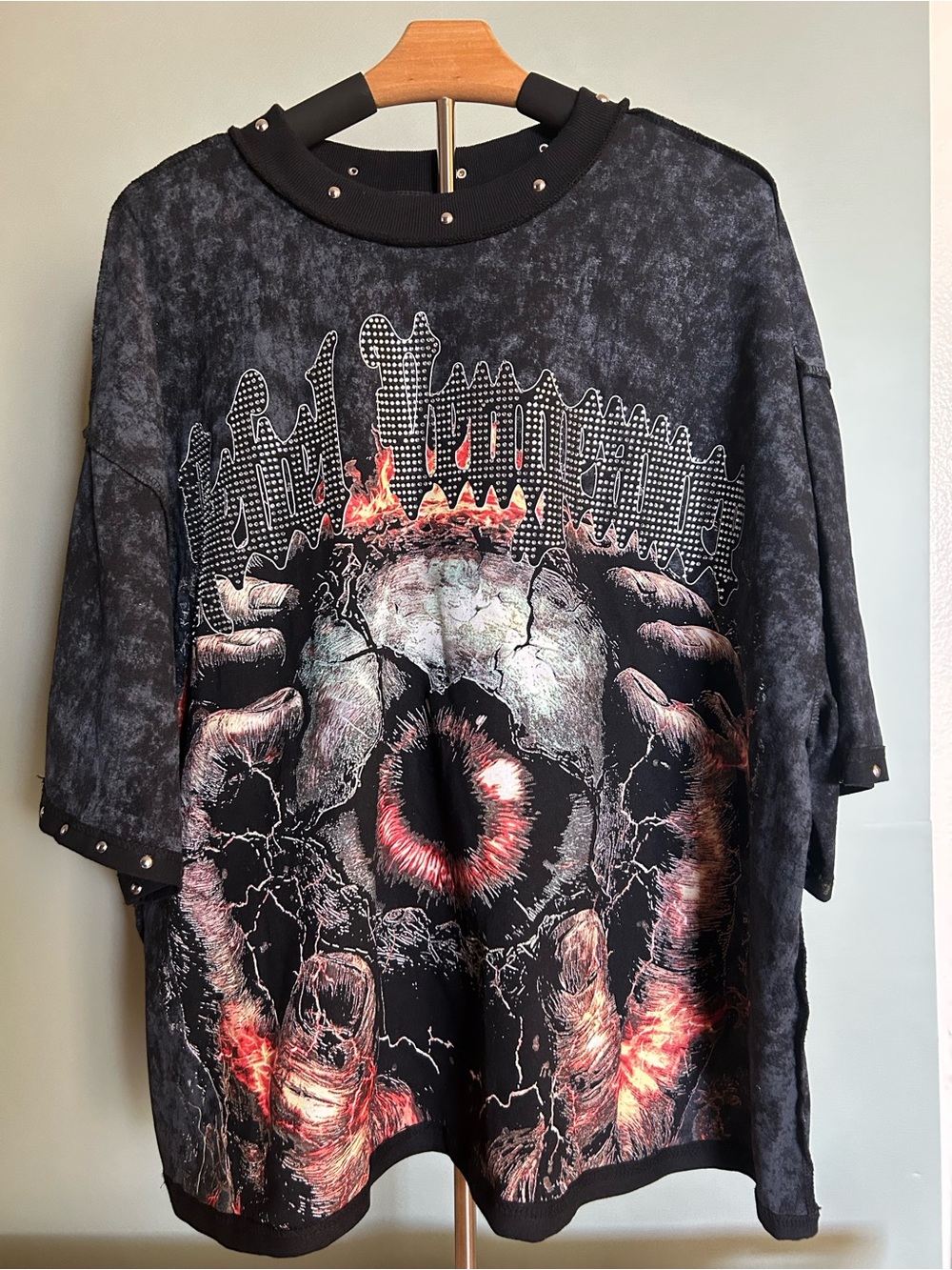 Rebel Vengeance Graphic Loose Fit T-Shirt Men's Size XL